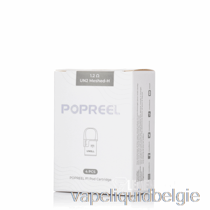 Vape België Uwell Popreel P1 Vervangende Pods 1.2ohm Popreel P1 Pods